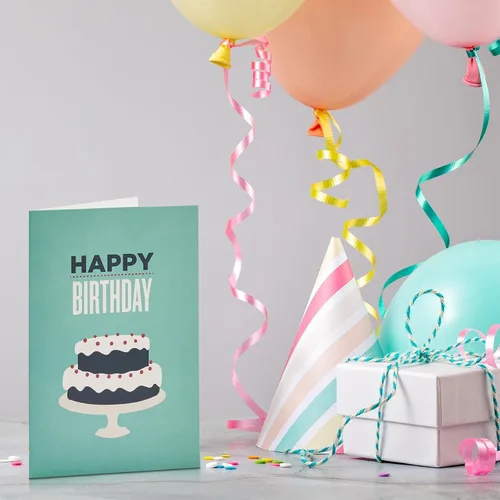 Vista 4 de BEST PAPER GREETINGS Tarjetas de cumpleaños a granel – 4 x 6 pulgadas, paquete de 120, multicolor surtido, tarjetas en blanco con sobres
