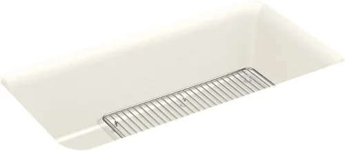 Vista 67 de Kohler K-8223-CM5 Cairn - Grifos para fregadero de cocina, color beige mate