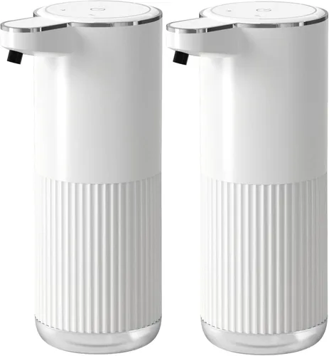 Vista 7 de Dispensador Automático de Jabón, Dispensador de Jabón Espumoso Sin Contacto para Baño, Dispensador Eléctrico Ajustable para Manos y Platos