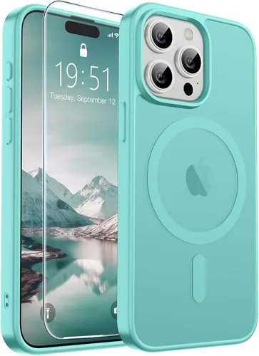 Vista 188 de SUPFINE Funda magnética para iPhone SE 2022 (3ª)/2020 (2ª), iPhone 8 (compatible con MagSafe) (protección contra caídas de grado militar), funda