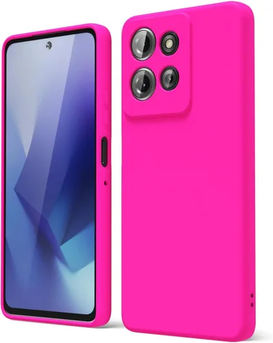 Vista 77 de oakxco para Motorola Moto G Power 2022 Funda de teléfono/Moto G Play 2023 Funda de teléfono de silicona líquida, goma de goma delgada y suave en gel