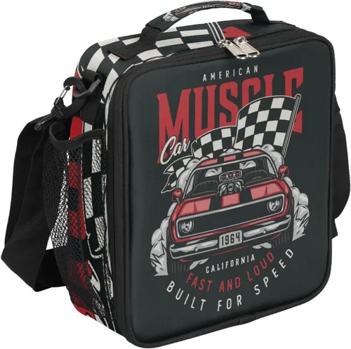 Vista 13 de Pardick Lonchera con aislamiento de camuflaje para niños y estudiantes, lonchera con soporte para comidas, color verde camuflaje, bolsa térmica
