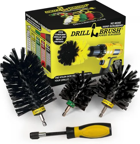 Vista 9 de Suministros de limpieza para el interior del automóvil, kit de detallado de automóvil, cepillos para limpieza, cepillo de limpieza de ruedas