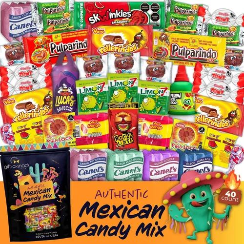 Vista 17 de Gift A Snack - Caja de aperitivos paquete variado de dulces + tarjeta