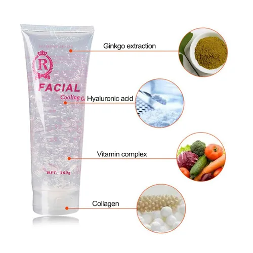 Vista 5 de Uso de gel de enfriamiento con dispositivo de depilación láser y máquina facial de radiofrecuencia RF para mujeres y hombres 300ML