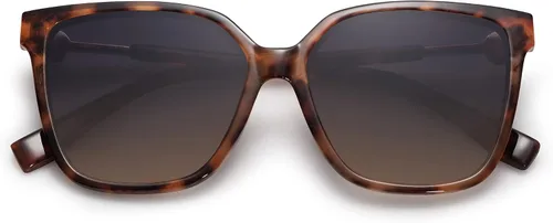 Vista 2 de SOJOS Gafas de sol cuadradas de moda para mujer, lentes de protección UV para mujer