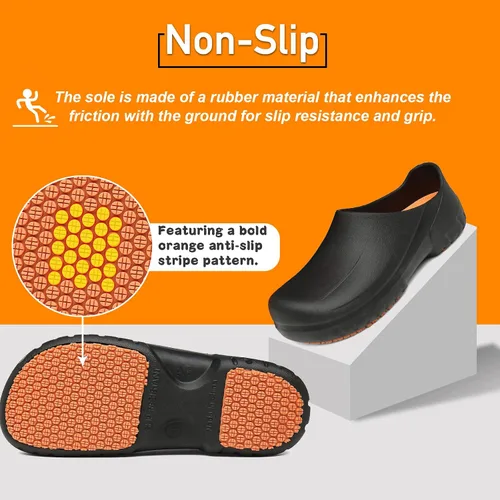 Vista 4 de JSWEI unisex-adult Kitchen Shoes