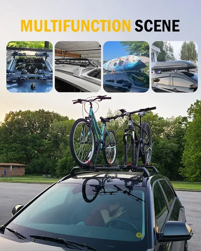 Vista 8 de Barras Transversales de Techo Compatibles con Buick Encore 2013 2014 2015 2016 2017 2018 2019 2020 2021 2022 Portaequipajes con Barras Transversales