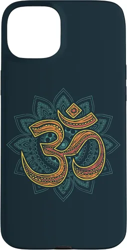 Vista 9 de Funda con diseño de mandala espiritual Om para iPhone 17