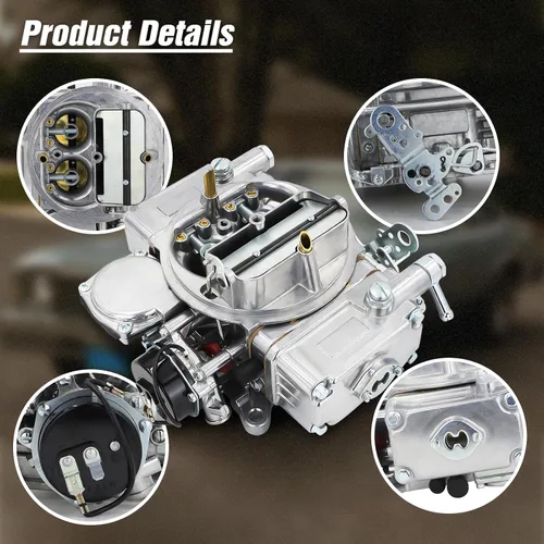 Vista 7 de Carburador Street Warrior - 600 CFM FR-80457SA de alto rendimiento, perfecto para American Motors, Chevrolet, Dodge, GMC, Mercury, Plymouth, Buick