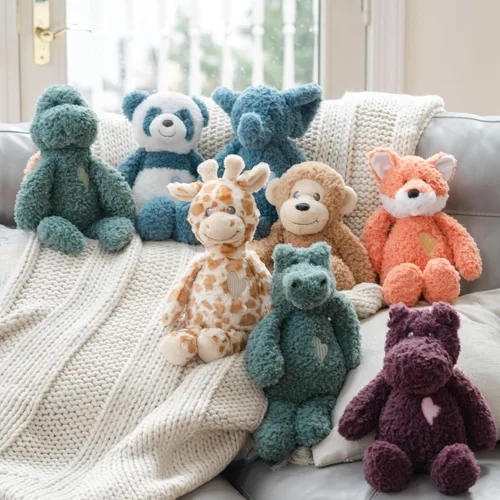 Vista 5 de The Petting Zoo Peluche de panda, regalos para niños, animales Snuggle Palz, juguete de peluche de panda de 14 pulgadas