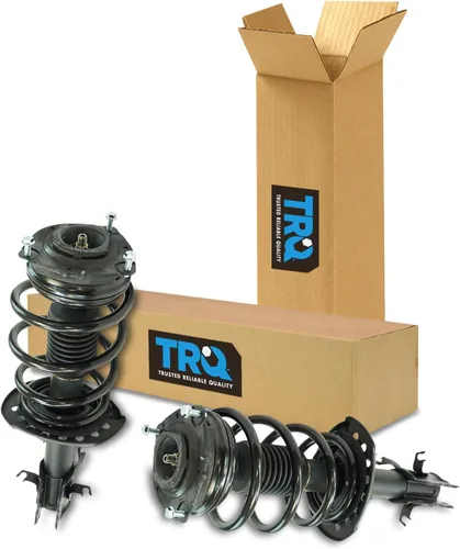 Vista 112 de TRQ - Conjunto de puntal delantero y resorte helicoidal (lados del conductor y del pasajero), para auto