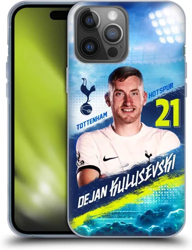 Vista 43 de Head Case Designs Officially Licensed Tottenham Hotspur F.C. Cristian Romero 2023/24 First Team Gel Case [Military Grade] Compatible with Apple