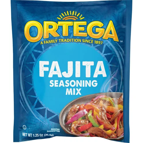Vista 14 de Ortega Seasoning Mix, 40% menos de Taco de sodio, 6.5 onzas