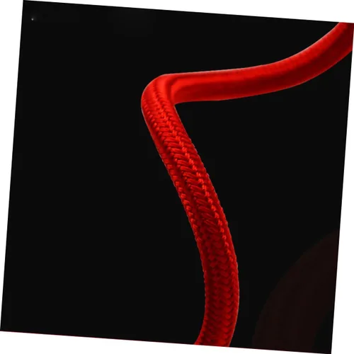 Vista 2 de Holibanna Duplex Bearing Weighted Jump Cord for Adults and Students Fast Rotation Fitness Equipment for Home Gym Outdoor Workout Red