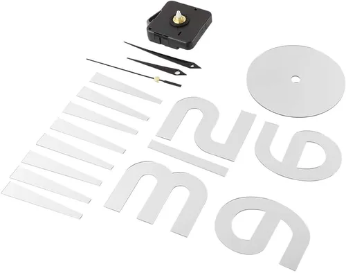 Vista 2 de Reloj de pared DIY sin marco, efectos 3D, elegante, decorativo, decoración de pared, decoración de pared, moderno, decoración de pared, reloj