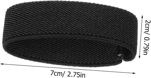 Vista 2 de Yardwe 32 unidades de bandas de brazo de fútbol, banda elástica funeraria de memoria, brazalete funerario de muerte, brazalete de memoria, oración