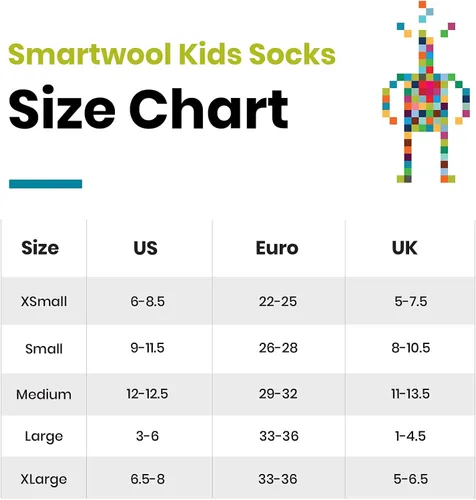 Vista 3 de Smartwool Calcetines de tripulación con cojín ligero de senderismo