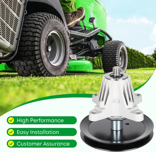Vista 8 de 618-05137 Conjunto de husillo 918-05137 119-8445 apto para Cub Cadet/MTD cubierta de 54 pulgadas Z6600 RZT-L54KH RZT-L54KW RZT-S54, apto para Toro