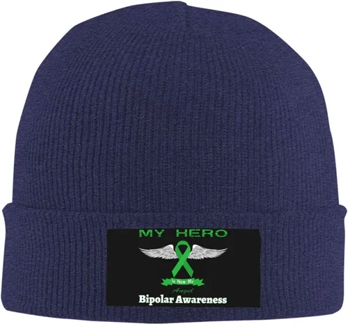 Vista 2 de Gorro unisex elástico, suave y cálido, gorro de punto para hombres y mujeres