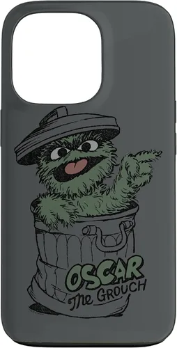 Vista 10 de Funda para iPhone 14 Pro Max Sesame Street Oscar Early Grouch