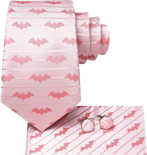 Vista 85 de Hi-Tie Corbatas de seda para hombre, diseño de cachemira a rayas, con bolsillo, gemelos cuadrados, conjunto formal de negocios