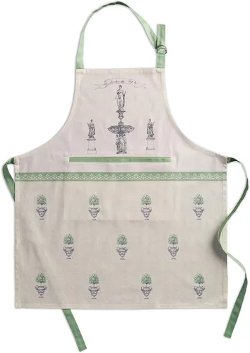 Vista 1070 de Maison d' Hermine Delantales para mujer con bolsillo, 100% algodón (27.50 x 31.50 pulgadas)