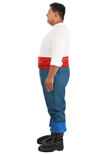 Vista 3 de Disfraz Plus Size de Príncipe Eric de Disney Multicolor
