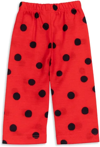 Vista 6 de Miraculous Ladybug - Pijama de 4 piezas para niñas pequeñas, camisa y pantalones a juego