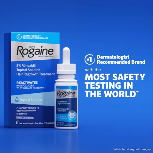 Vista 15 de Solución Rogaine para hombres, suministro de un mes