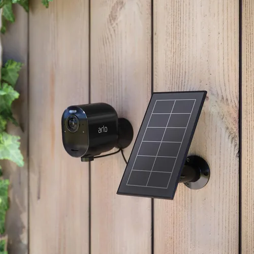 Vista 2 de Cargador de panel solar Arlo (lanzado en 2021) - Accesorio certificado - Funciona con cámaras Arlo Pro 5S 2K, Pro 4, Pro 3, Floodlight, Ultra 2