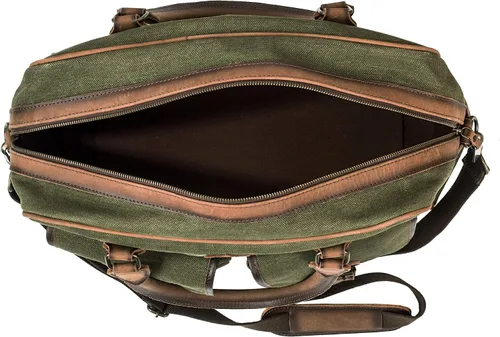 Vista 3 de STS Ranchwear Hombre The Foreman Weekender Lona Verde Militar talla única The Foreman Weekender