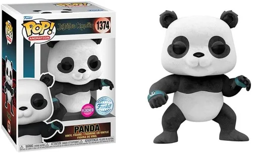 Vista 2 de Funko Pop! Animation Jujutsu Kaisen - Figura de vinilo panda (flocado)