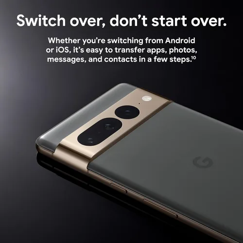 Vista 6 de Google Pixel 7 Pro 5G, 256 GB, avellana, desbloqueado (solo GSM, renovado)