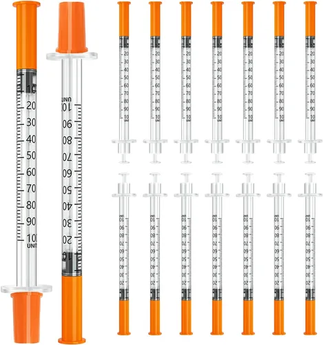Vista 9 de Jeringas 0.0 fl oz 30G 5/16" (8mm), envueltas individualmente, caja de 100 jeringas de laboratorio