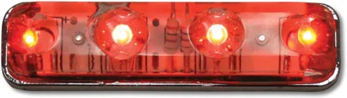 Vista 9 de GG Grand General 77140 - Luz de marcador (rectangular pequeña ámbar/ámbar 4 LED), 1 paquete