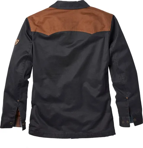 Vista 2 de Legendary Whitetails Chaqueta Camisa de Lona Encerada Lonestar Stockyards para Hombres