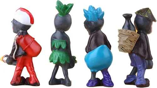 Vista 6 de JHESAO Juego de 17 juguetes de plantas PVZ, figuras de la serie Zombies PVZ, juguetes de PVC de felpa, gran regalo para niños y fanáticos