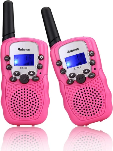 Vista 15 de Retevis RT388 Walkie Talkies para niños, juguetes Walkie Talkie para niños de 6 a 12 años, juguetes para niños, regalos para viajes al aire libre