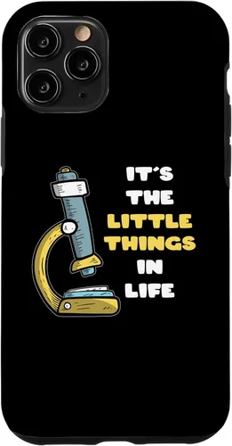 Vista 10 de iPhone 14 Científico traje adulto pequeñas cosas en ciencias de la vida caso