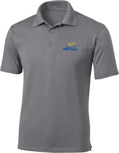 Vista 74 de Polo atlético de micro piqué NCAA para hombre Prime con cuello propio
