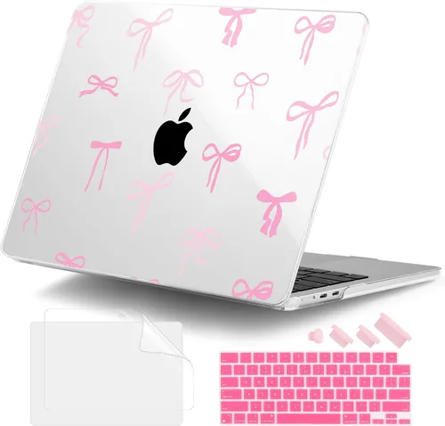 Vista 33 de DONGKE Funda compatible con M5 MacBook Air de 15 pulgadas 2026 2025-2023 A3448 A3241 A3114 A2941 M4 M3 M2 Pantalla de retina líquida Touch ID