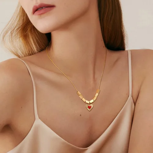 Vista 2 de Yowivon Gold Necklaces for Women Trendy Cute Pearl Necklace Layered Cross Necklaces Fashion Jewelry Christmas Birthday Gifts
