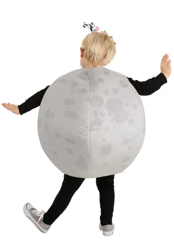 Vista 2 de Disfraz de Luna Llena para Niños Pequeños Multicolor