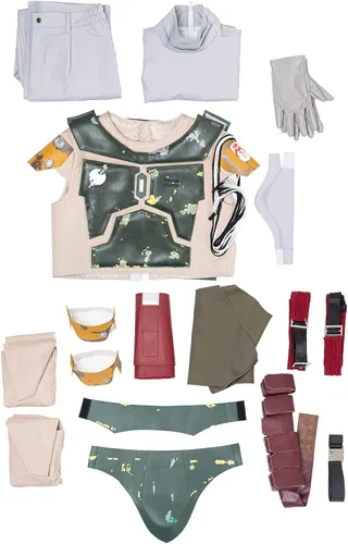 Vista 7 de Disfraz de batalla para adultos para cosplay de Hunter Boba
