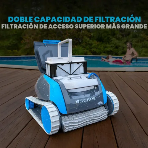 Vista 6 de Robot limpiafondos de piscinas Escape Dolphin