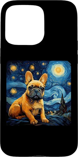 Vista 31 de Van Gogh Dog French Bulldog Case for iPhone 17