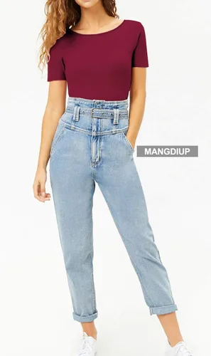 Vista 5 de MANGDIUP Womens Basic Sleeveless Crewneck Bodysuits Slim Fit Stretch Cotton Tank Tops Halter Jumpsuits