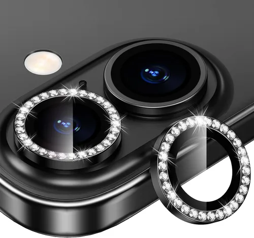 Vista 32 de Protector de lente de cámara para iPhone 15 Pro/iPhone 15 Pro Max, anillo de metal individual, dureza 9H, protector a prueba de arañazos, accesorios