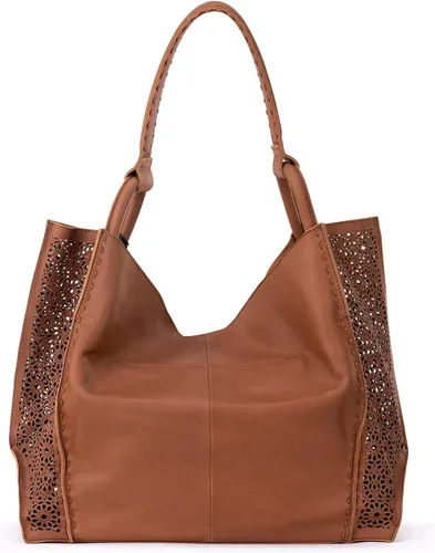 Vista 4 de The Sak Los Feliz Large Tote Bag in Leather Roomy Unlined Purse with Single Shoulder Strap